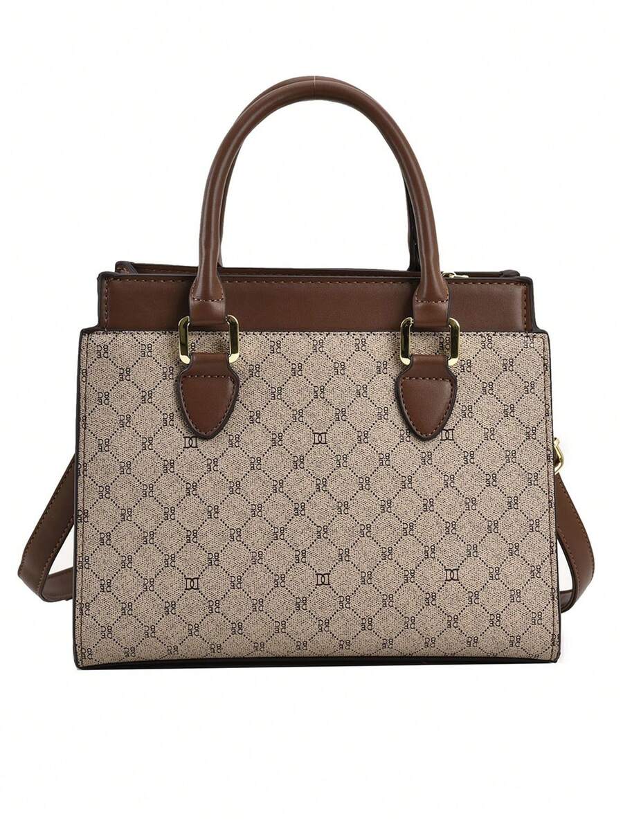 Large Capacity Crossbody Bag for Women, European-Style Business Casual Purse, Elegant Tote for Work, College, Travel and Young Professionals