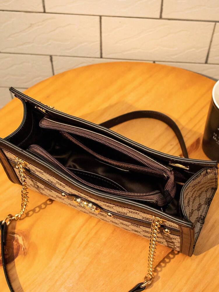 Retro Shoulder and Handheld Bag for Women, Fashionable Large Capacity Tote for Office, Business or Gifts, Stylish and Practical Daily Bag
