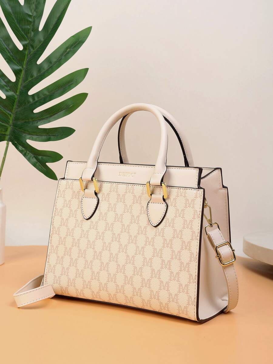 Large Capacity Crossbody Bag for Women, European-Style Business Casual Purse, Elegant Tote for Work, College, Travel and Young Professionals