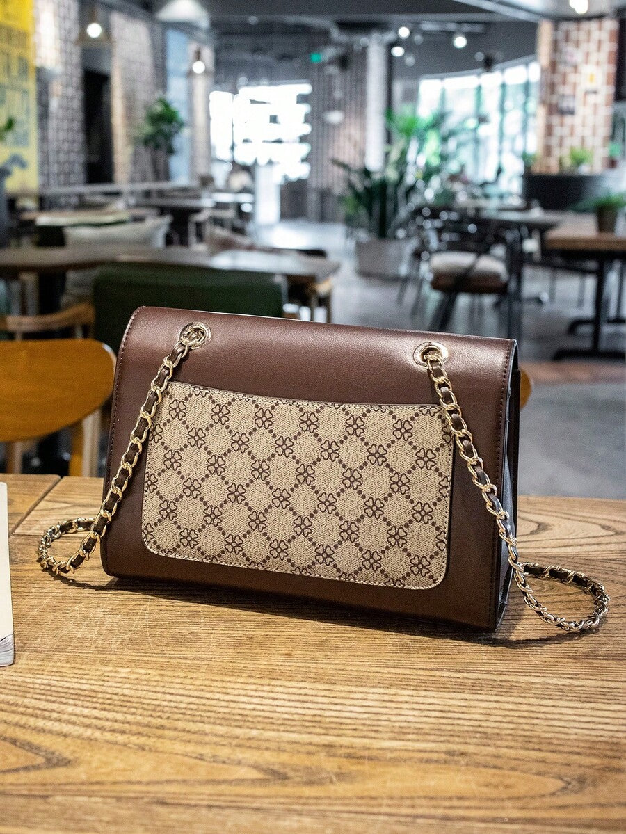 Retro Shoulder and Handheld Bag for Women, Fashionable Large Capacity Tote for Office, Business or Gifts, Stylish and Practical Daily Bag
