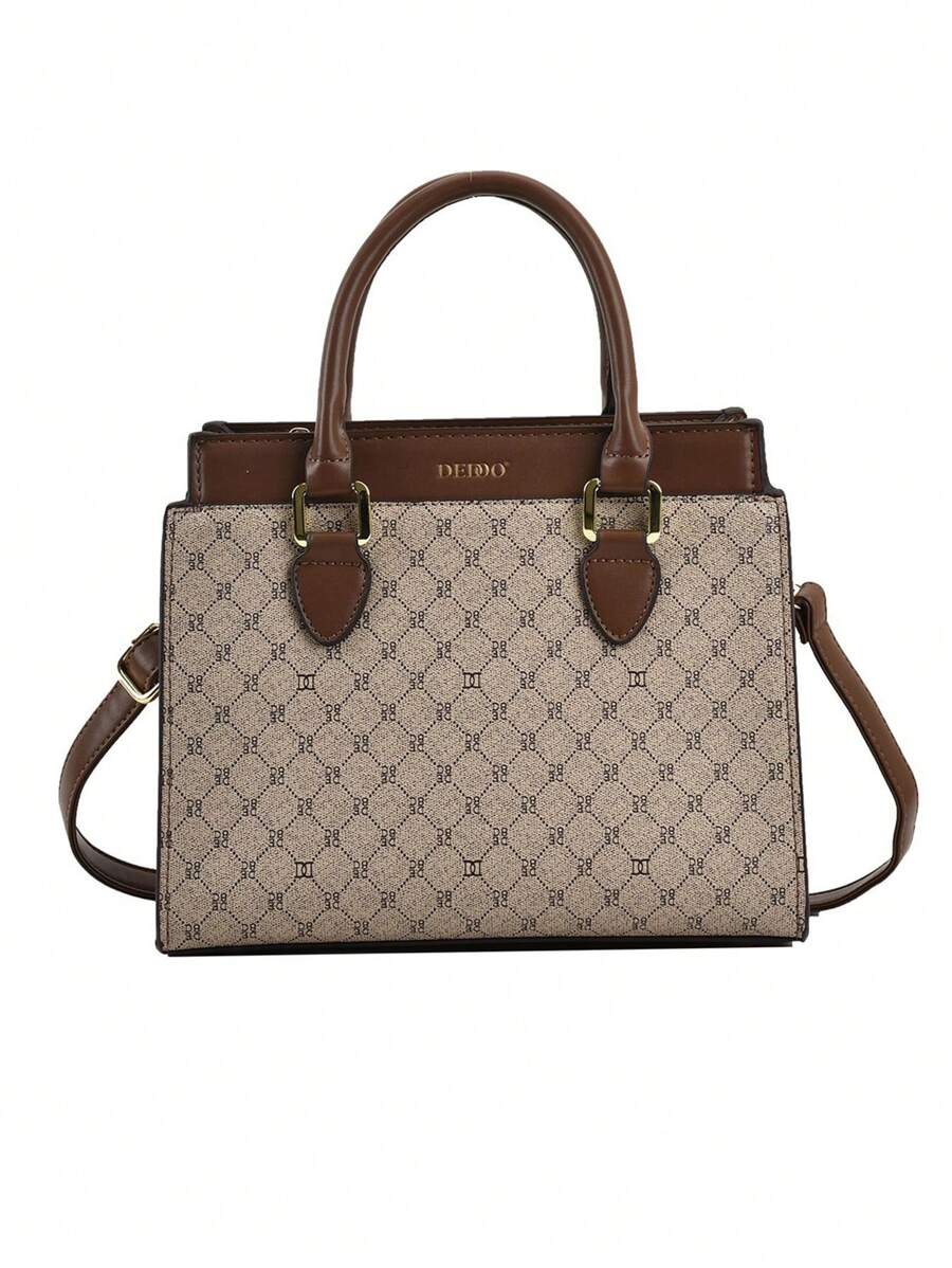 Large Capacity Crossbody Bag for Women, European-Style Business Casual Purse, Elegant Tote for Work, College, Travel and Young Professionals