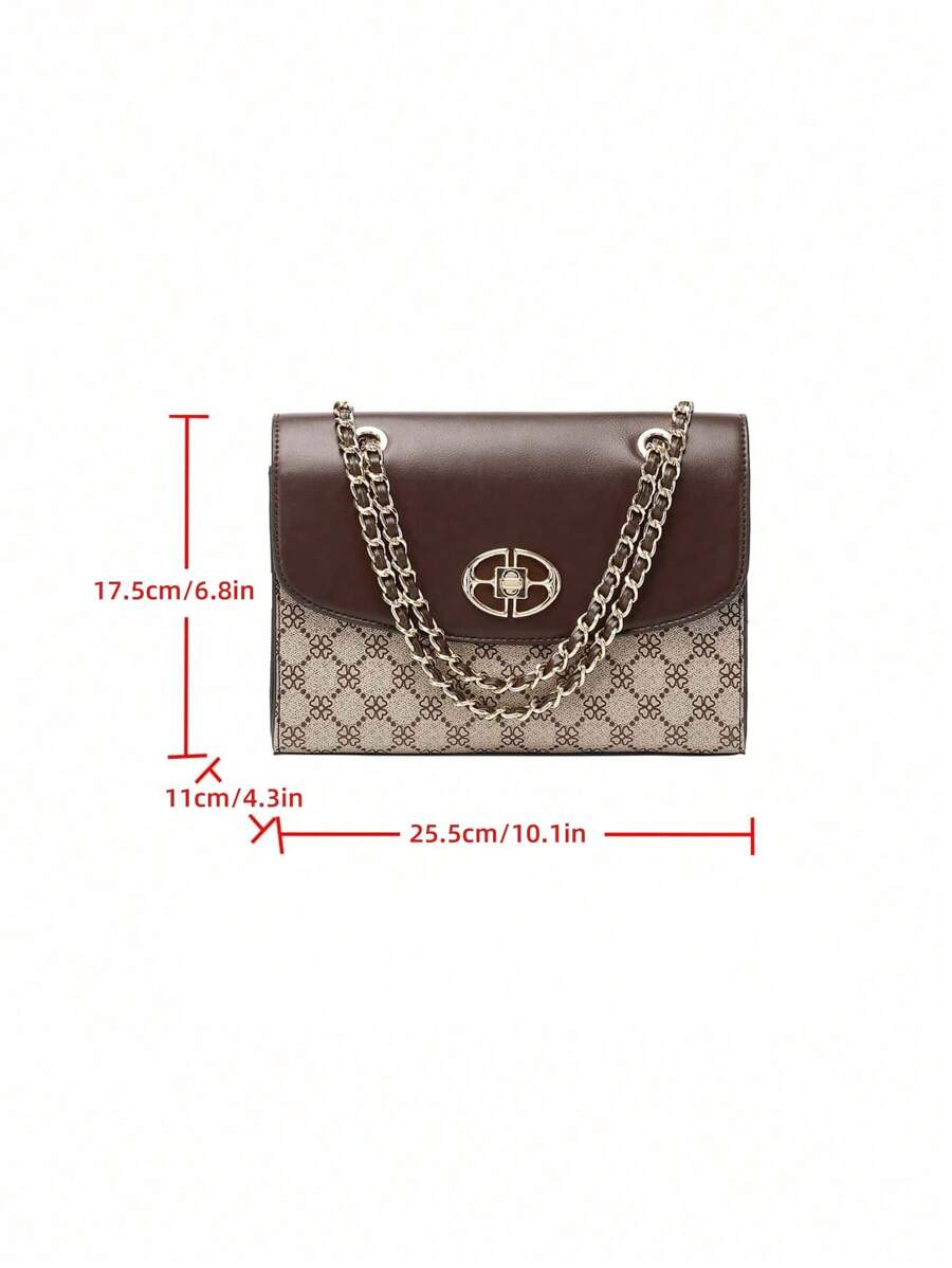Retro Shoulder and Handheld Bag for Women, Fashionable Large Capacity Tote for Office, Business or Gifts, Stylish and Practical Daily Bag