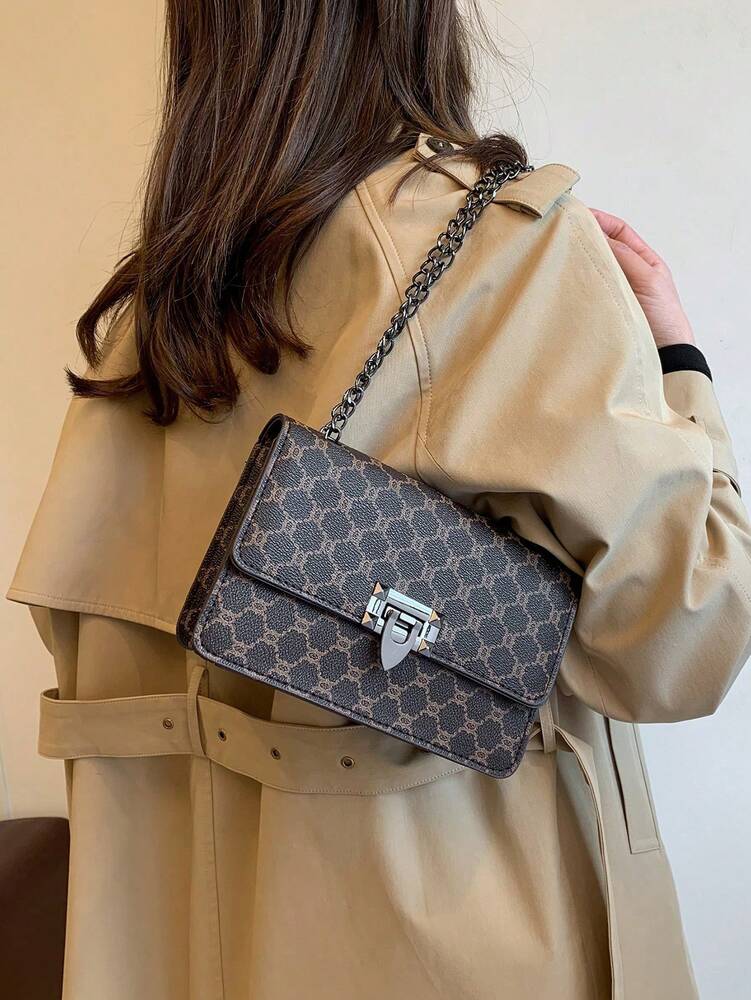 Elegant High-Capacity Crossbody Shoulder Bag for Women, Fashionable Versatile PU Leather Handbag, Ideal for Daily Use, Work or Travel