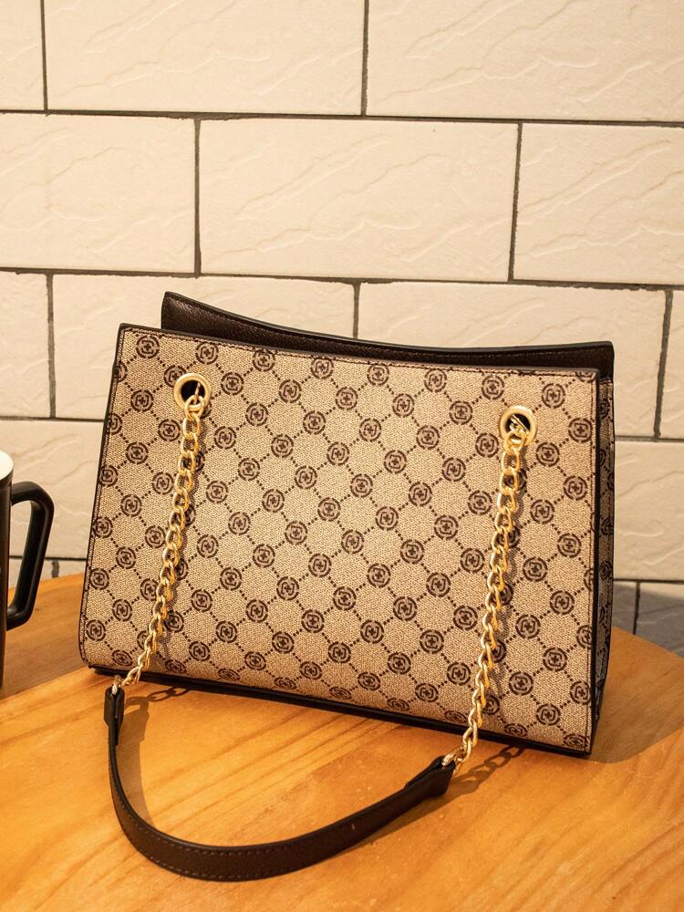 Retro Shoulder and Handheld Bag for Women, Fashionable Large Capacity Tote for Office, Business or Gifts, Stylish and Practical Daily Bag
