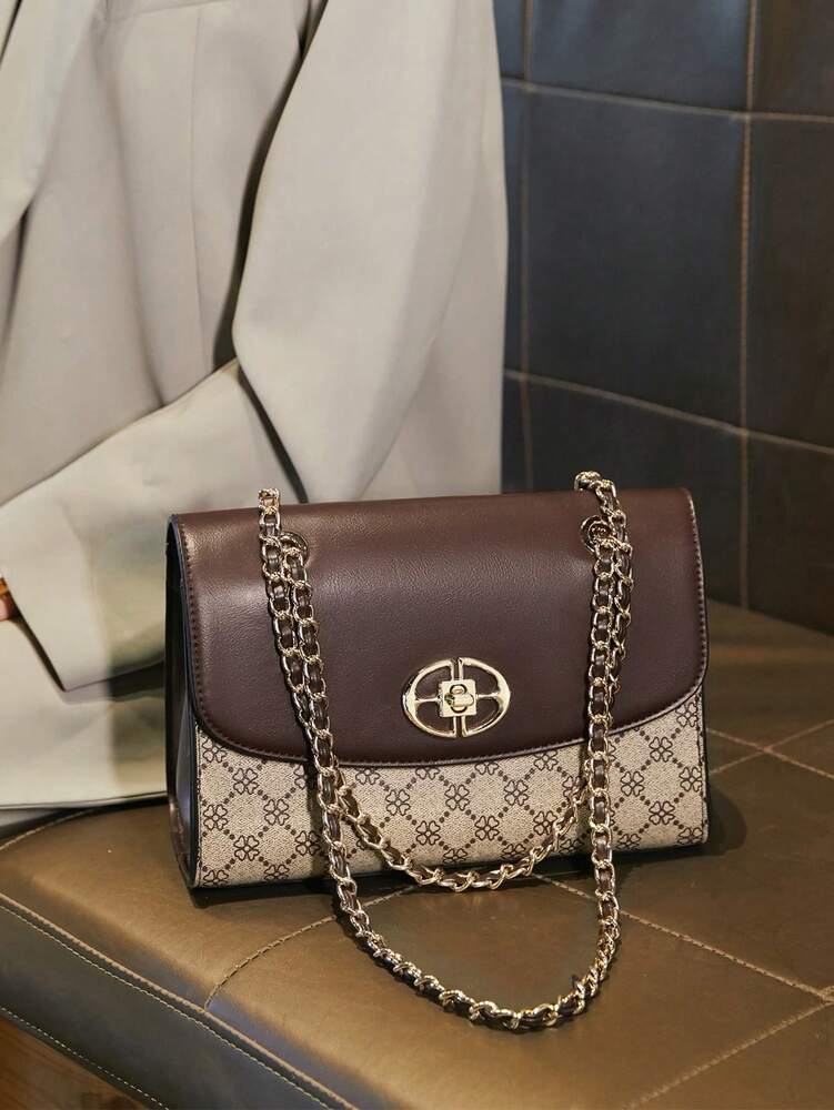 Retro Shoulder and Handheld Bag for Women, Fashionable Large Capacity Tote for Office, Business or Gifts, Stylish and Practical Daily Bag