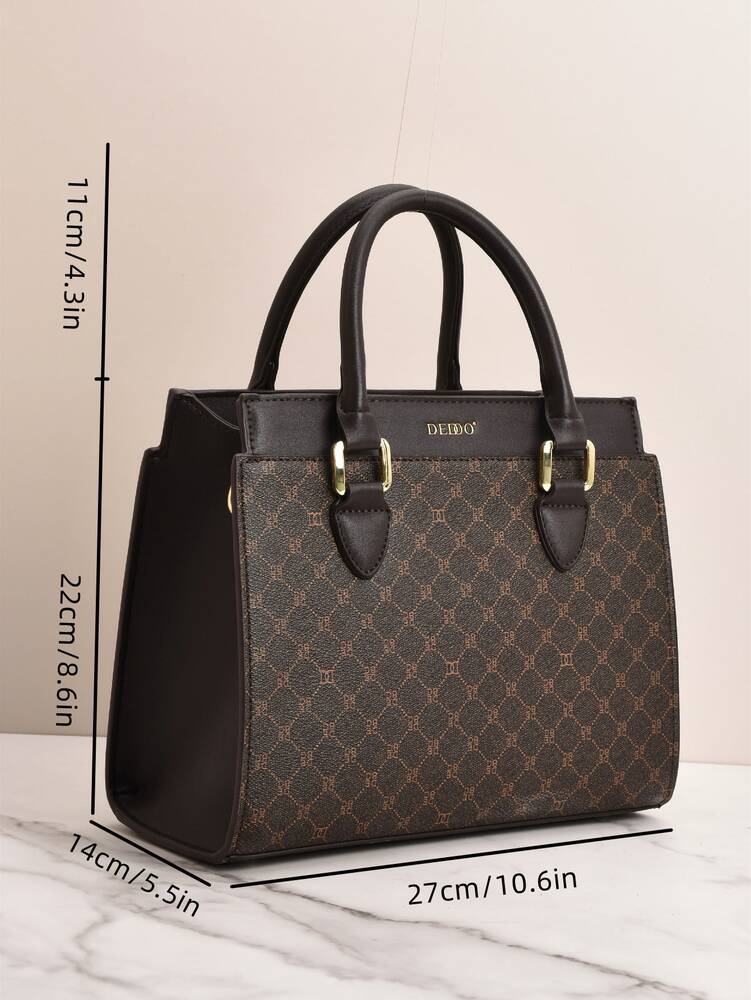 Large Capacity Crossbody Bag for Women, European-Style Business Casual Purse, Elegant Tote for Work, College, Travel and Young Professionals